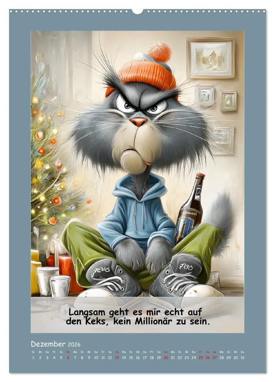 Bild: 9783516734911 | Kratzige Kerle. Trockener Katzenhumor vom Feinsten (hochwertiger...