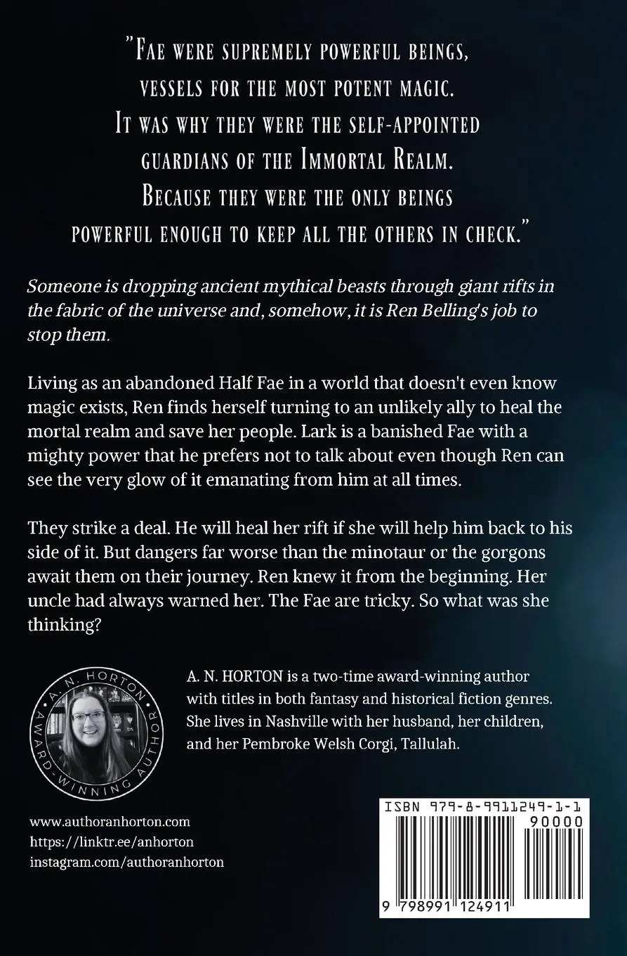 Rückseite: 9798991124911 | All That Falls | A. N. Horton | Taschenbuch | Englisch | 2023