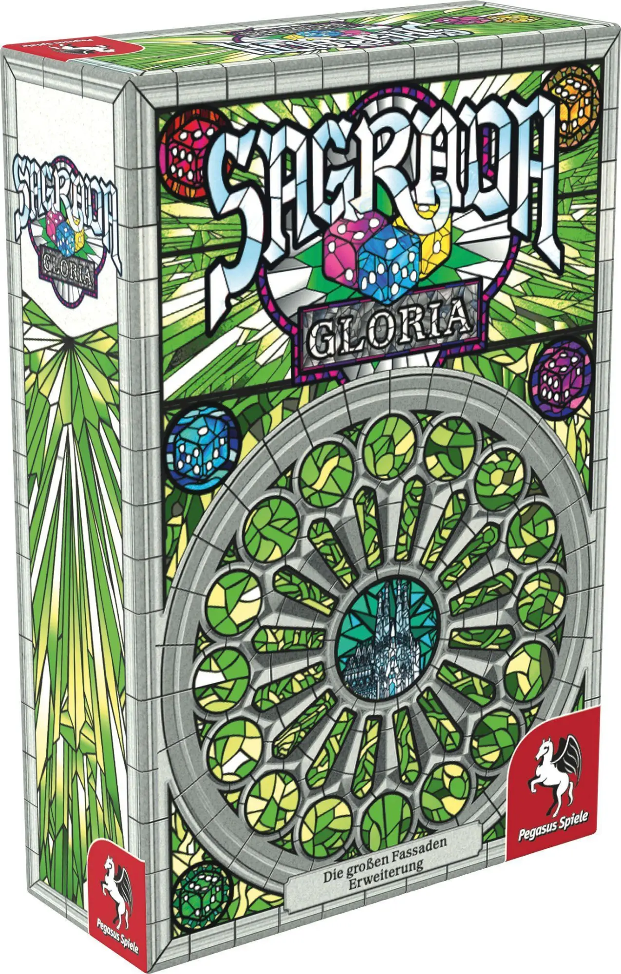 Cover: 4250231735011 | Sagrada: Gloria [Erweiterung] | Daryl Andrews | Spiel | Brettspiel