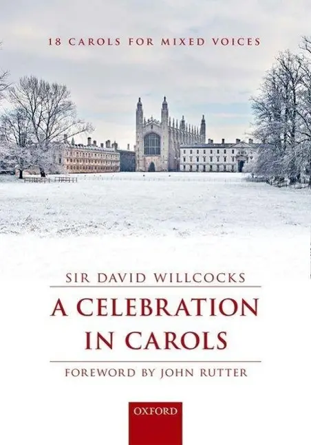 Cover: 9780193405011 | A Celebration in Carols | 18 Carols for Mixed Voices | David Willcocks