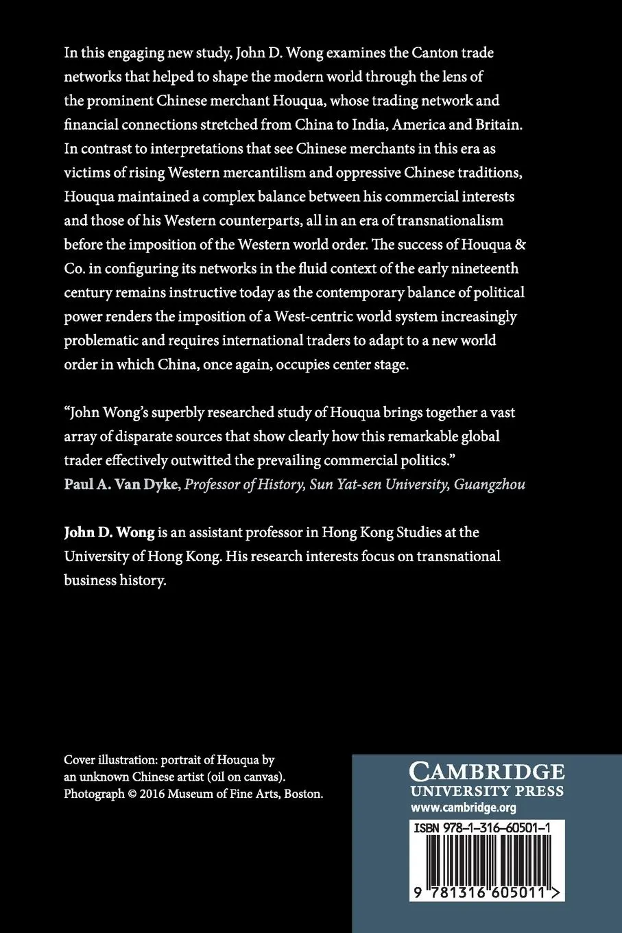 Rückseite: 9781316605011 | Global Trade in the Nineteenth Century | John D. Wong | Taschenbuch