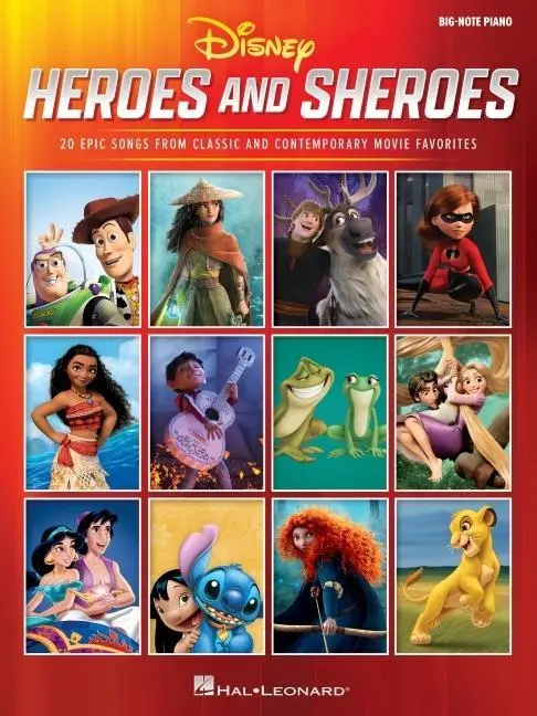 Cover: 9781705155011 | Disney Heroes and Sheroes: 20 Epic Songs from Classic and...