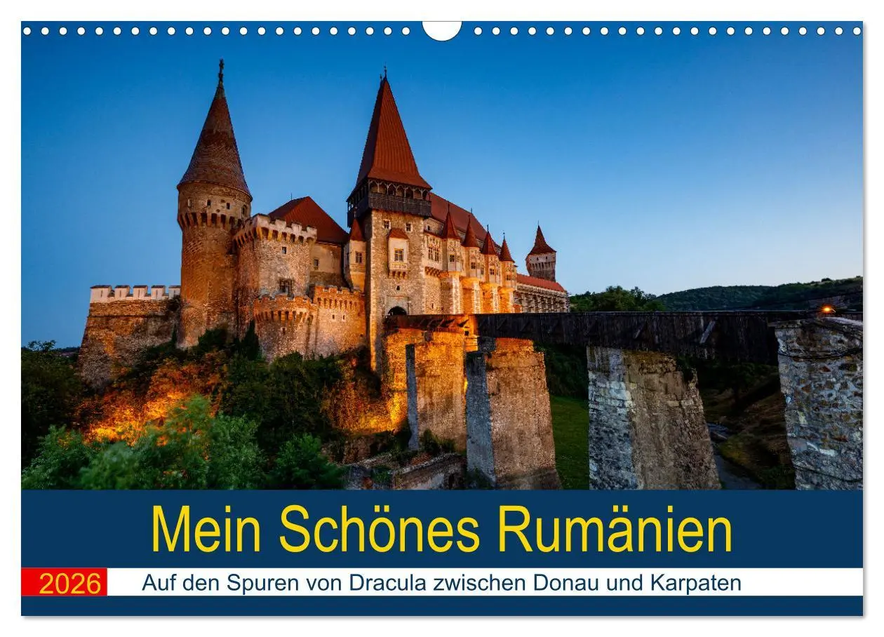 Cover: 9783457605011 | Mein Schönes Rumänien (Wandkalender 2026 DIN A3 quer), CALVENDO...