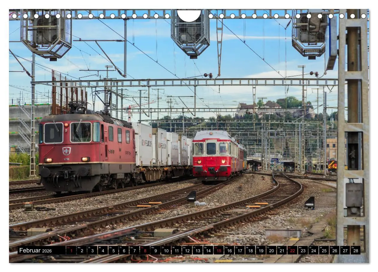 Bild: 9783457845011 | Eisenbahn-Nostalgie - Oldtimer auf Schweizer Schienen (Wandkalender...