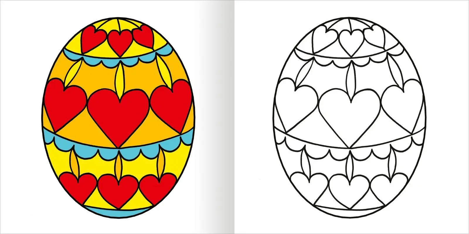 Bild: 9783845855011 | Mein erstes dickes Malbuch ab 2 - Ostern | Mit farbigen Vorlagen