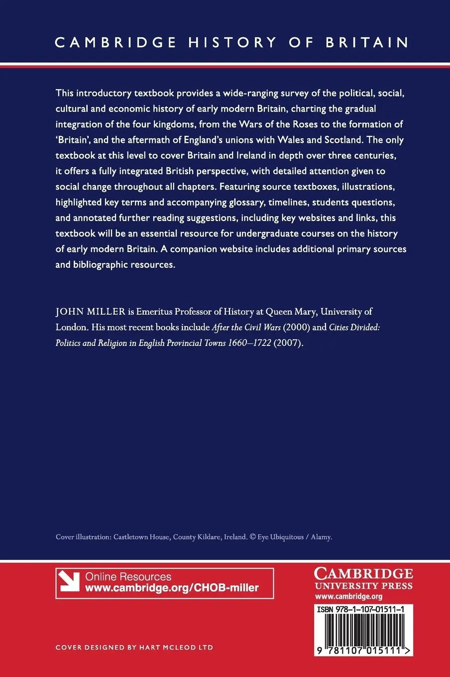 Rückseite: 9781107015111 | Early Modern Britain, 1450-1750 | John Miller | Buch | Englisch | 2019