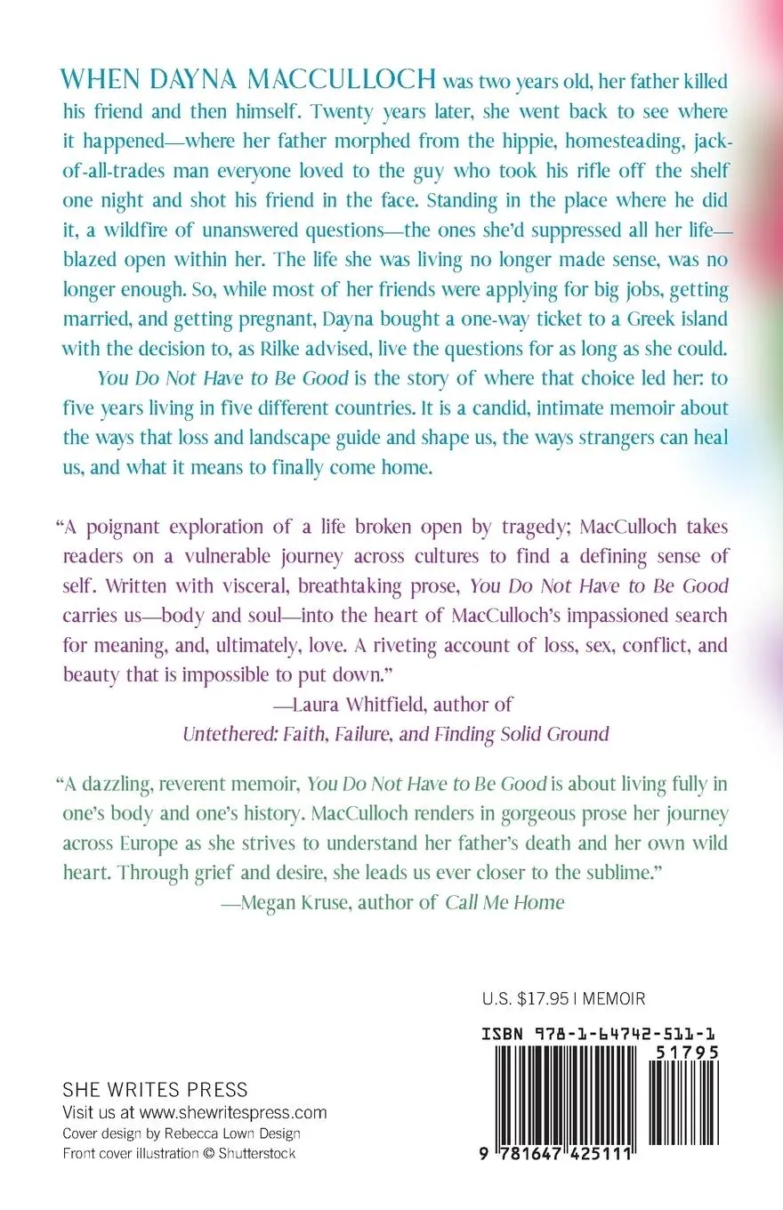 Rückseite: 9781647425111 | You Do Not Have to Be Good | A Memoir | Dayna Macculloch | Taschenbuch