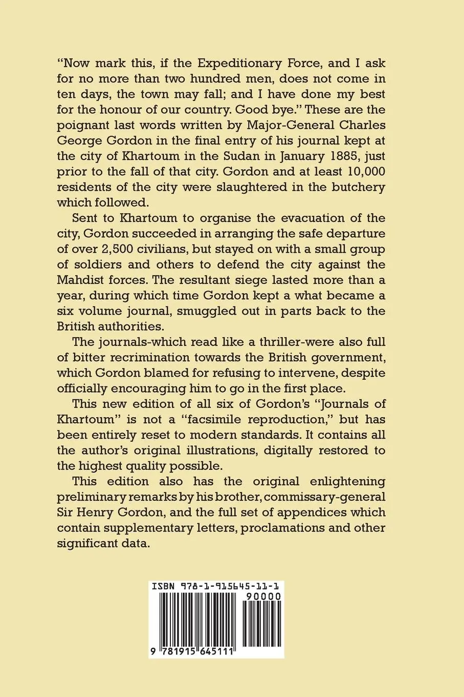 Rückseite: 9781915645111 | The Journals of Major-Gen. C. G. Gordon, C.B., At Kartoum | Gordon