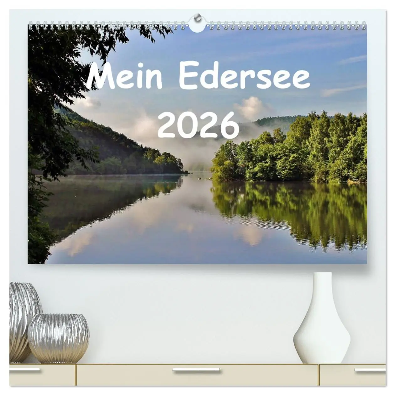 Cover: 9783516165111 | Mein Edersee 2026 (hochwertiger Premium Wandkalender 2026 DIN A2...