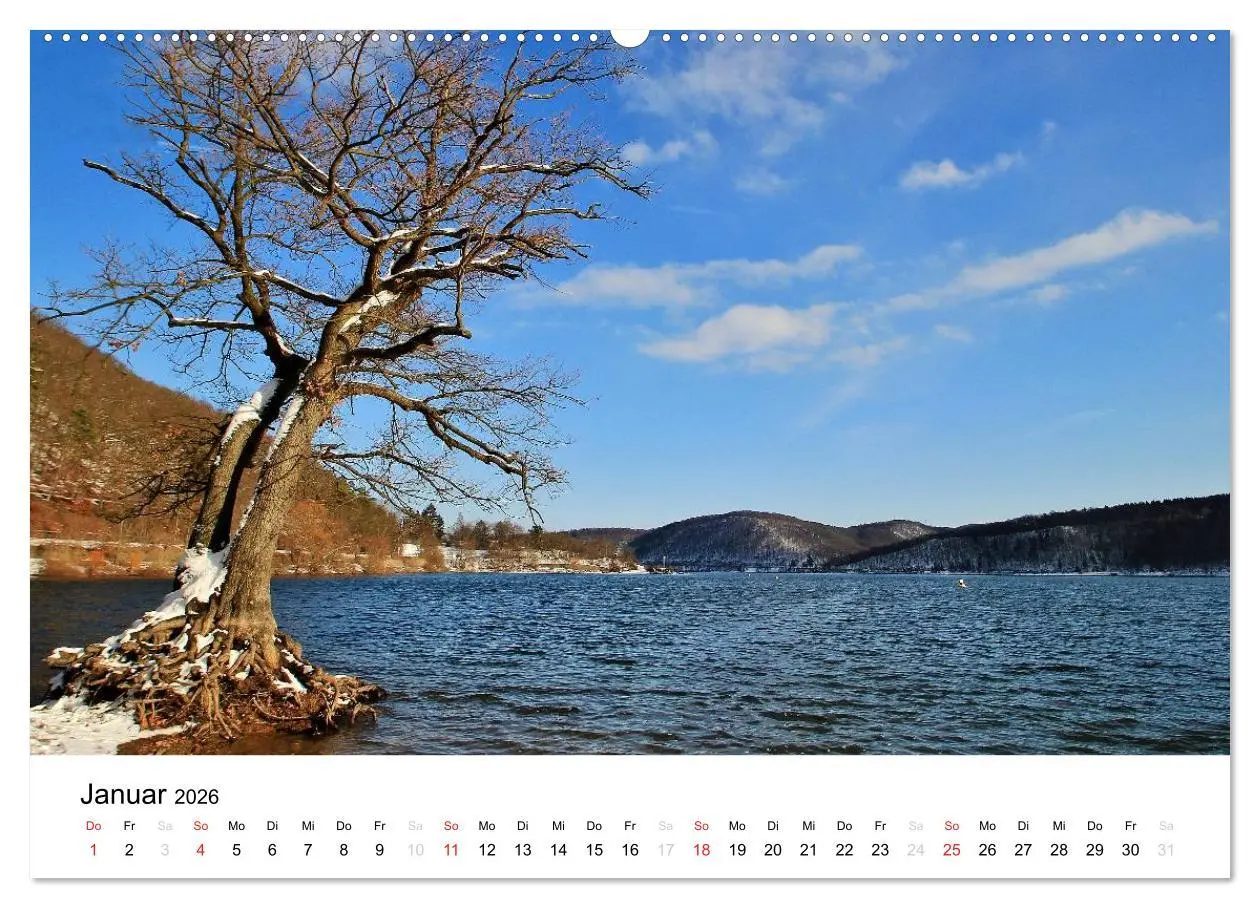 Bild: 9783516165111 | Mein Edersee 2026 (hochwertiger Premium Wandkalender 2026 DIN A2...