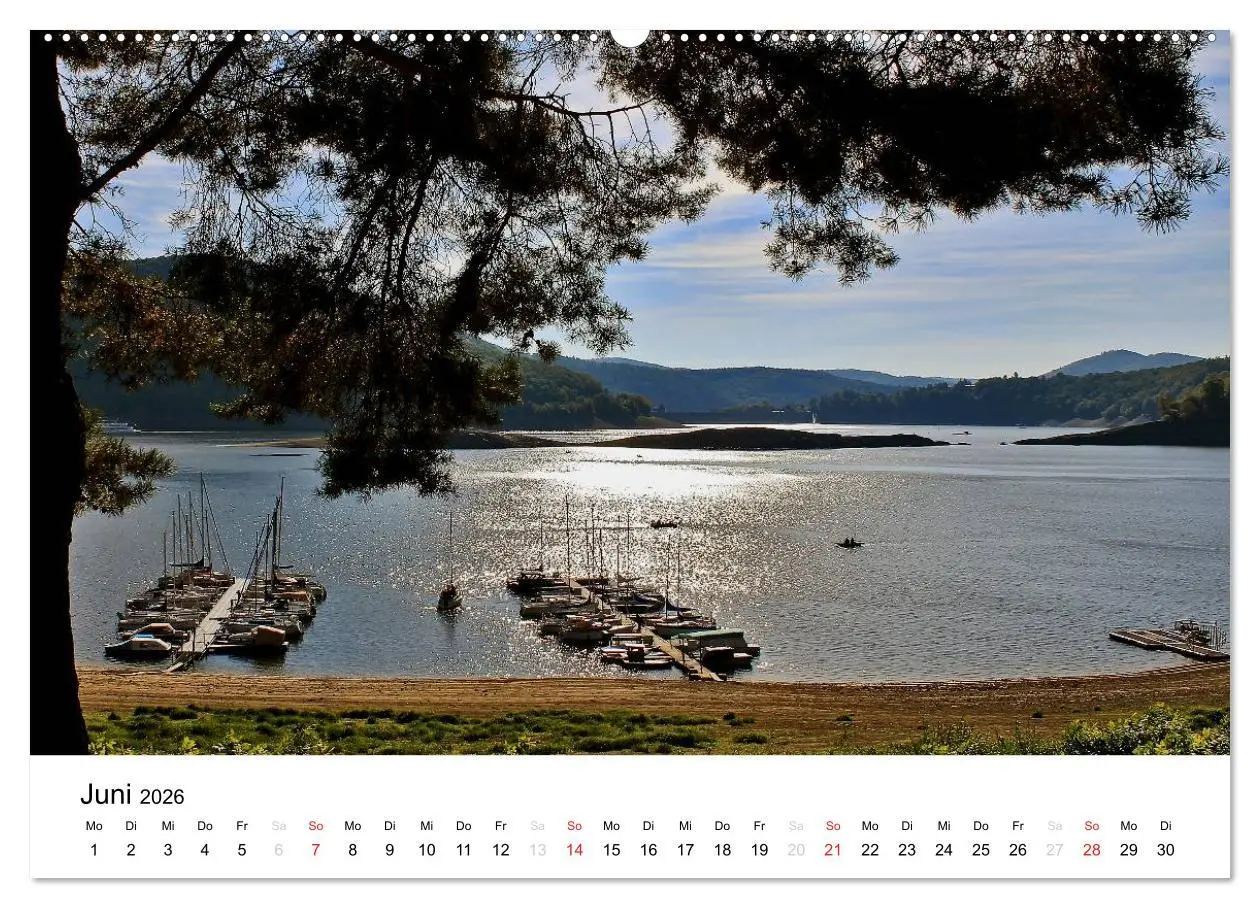 Bild: 9783516165111 | Mein Edersee 2026 (hochwertiger Premium Wandkalender 2026 DIN A2...