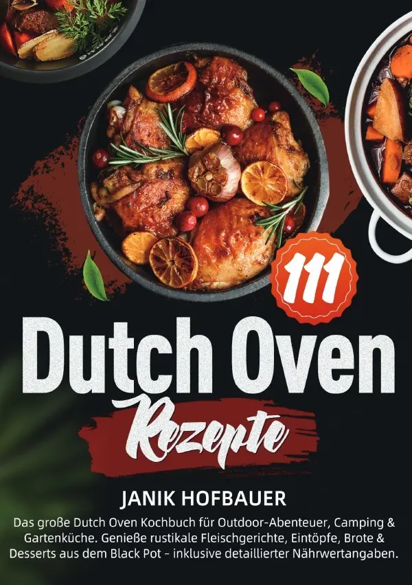Cover: 9783565125111 | 111 Dutch Oven Rezepte | Janik Hofbauer | Taschenbuch | 124 S. | 2025