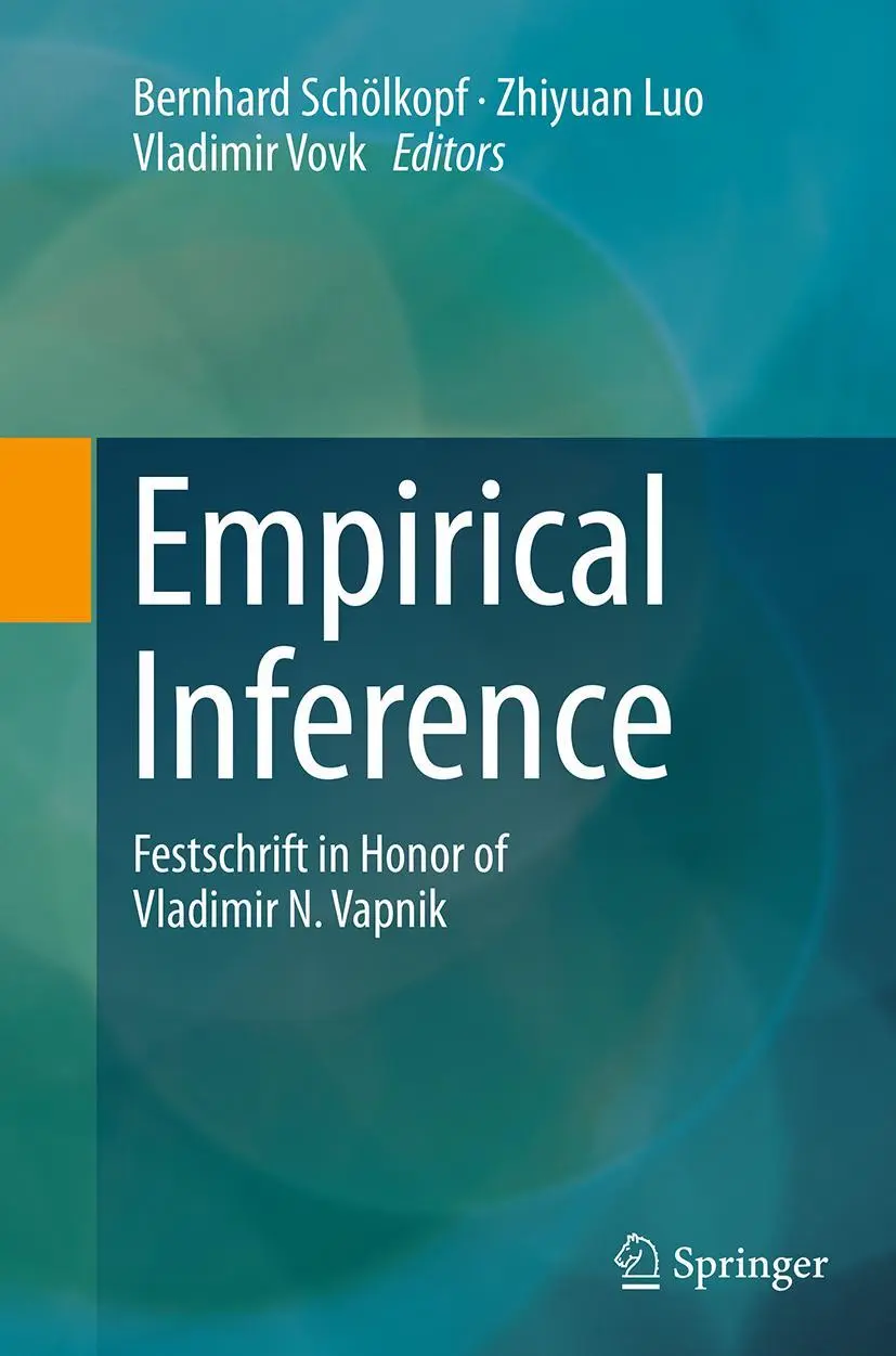 Cover: 9783662525111 | Empirical Inference | Festschrift in Honor of Vladimir N. Vapnik | xix