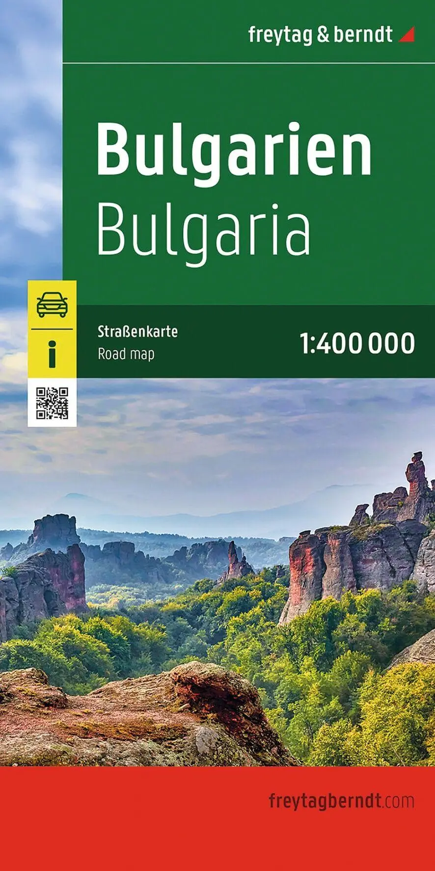 Cover: 9783707925111 | freytag &amp; berndt Straßenkarte Bulgarien 1:400.000 | Freytag &amp; Berndt