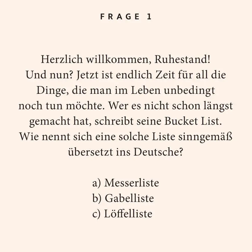 Bild: 9783899785111 | Ruhestand. Das Quiz | Melanie Florin | Taschenbuch | Quiz im Quadrat