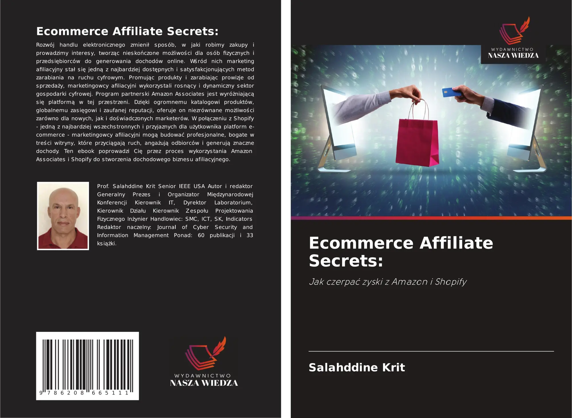 Cover: 9786208665111 | Ecommerce Affiliate Secrets: | Jak czerpa¿ zyski z Amazon i Shopify
