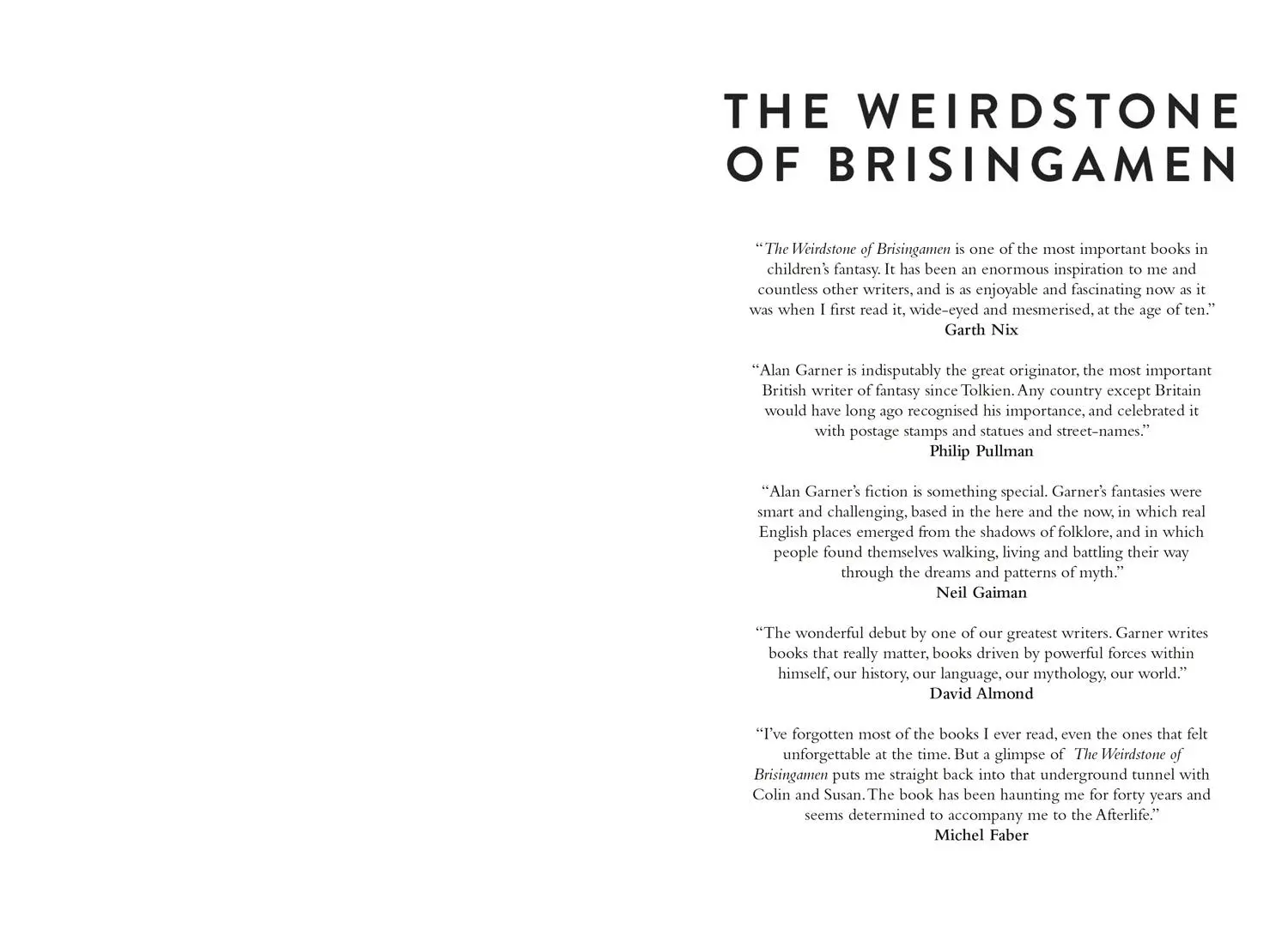 Bild: 9780007355211 | The Weirdstone of Brisingamen | Alan Garner | Taschenbuch | Englisch