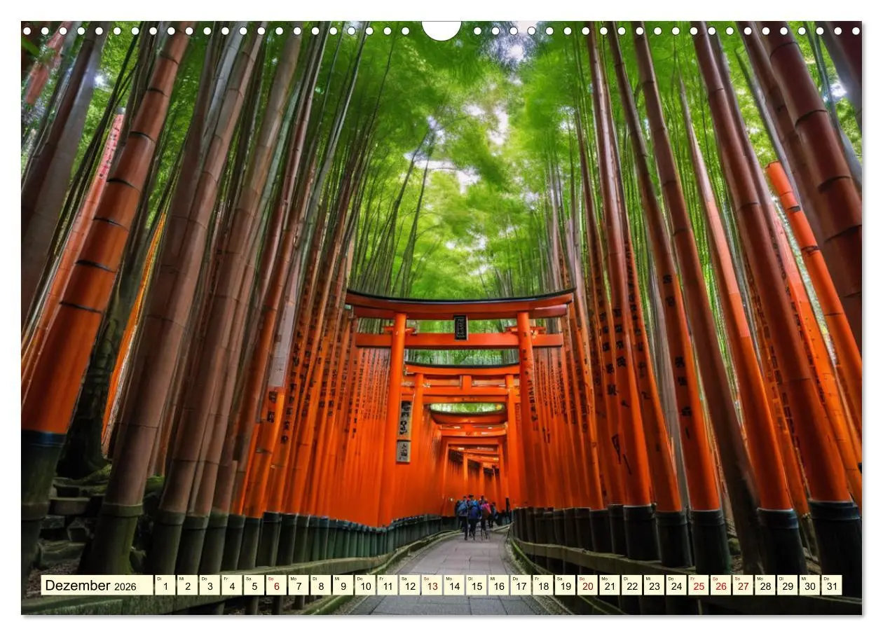 Bild: 9783457375211 | Typisch Japanisch (Wandkalender 2026 DIN A3 quer), CALVENDO...