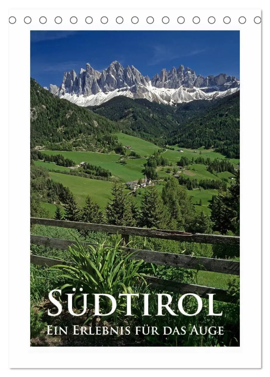 Cover: 9783516465211 | Südtirol - Ein Erlebnis für das Auge (Tischkalender 2026 DIN A5...