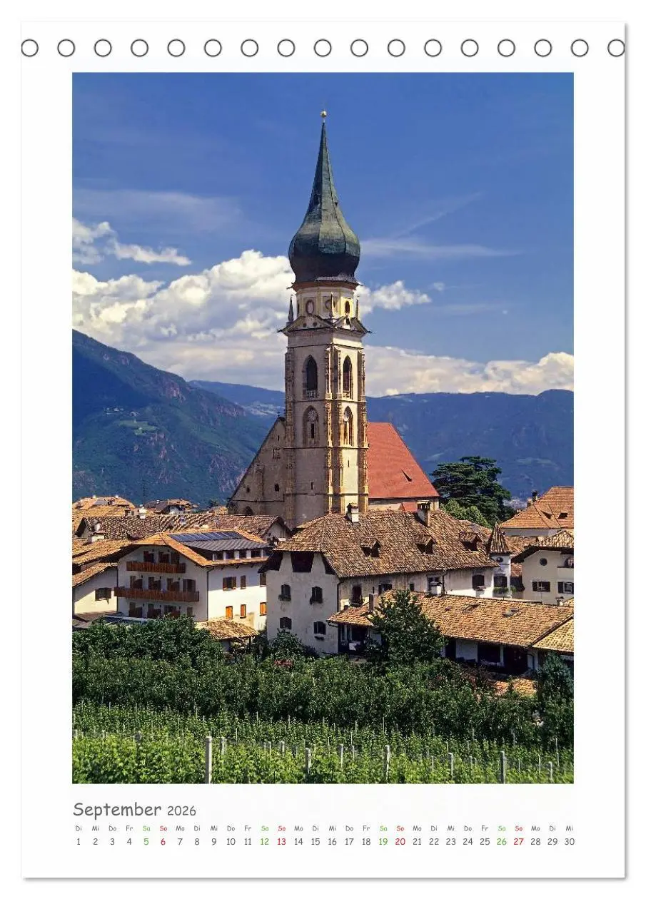 Bild: 9783516465211 | Südtirol - Ein Erlebnis für das Auge (Tischkalender 2026 DIN A5...
