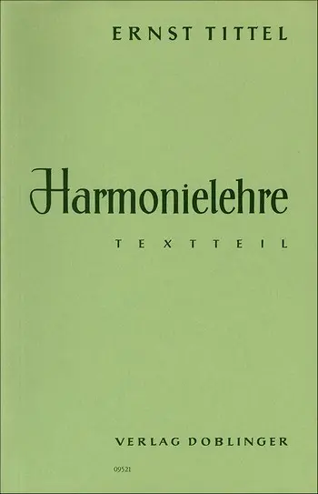 Cover: 9783900035211 | Harmonielehre, Text- und Notenteil | Textteil und Notenteil komplett