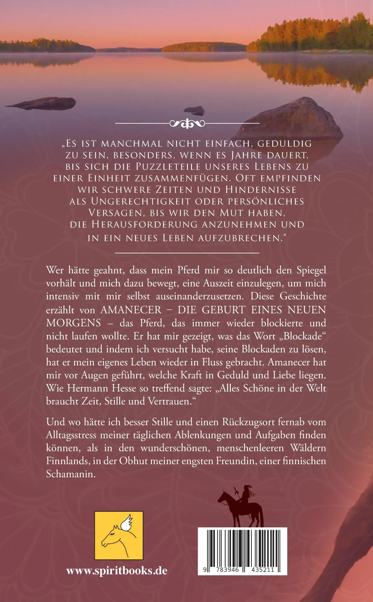 Rückseite: 9783946435211 | Amanecer · Die Geburt eines neuen Morgens | Elke Wedig | Taschenbuch