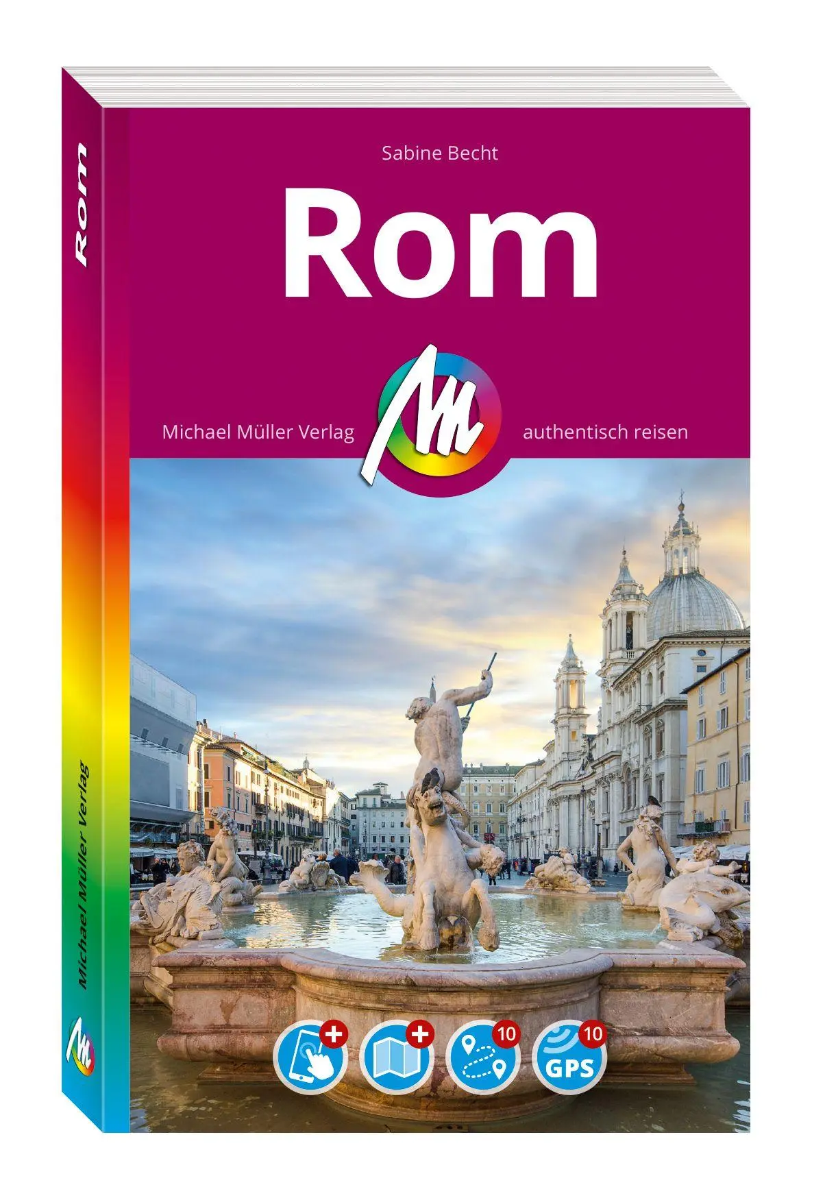Cover: 9783966855211 | MICHAEL MÜLLER REISEFÜHRER Rom MM-City | Sabine Becht | Taschenbuch