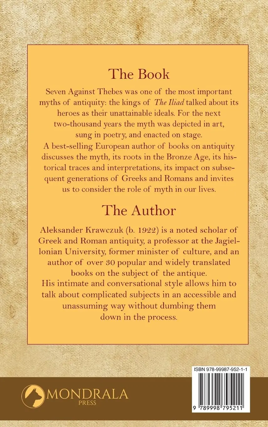 Rückseite: 9789998795211 | Seven Against Thebes | Aleksander Krawczuk | Buch | Englisch | 2022