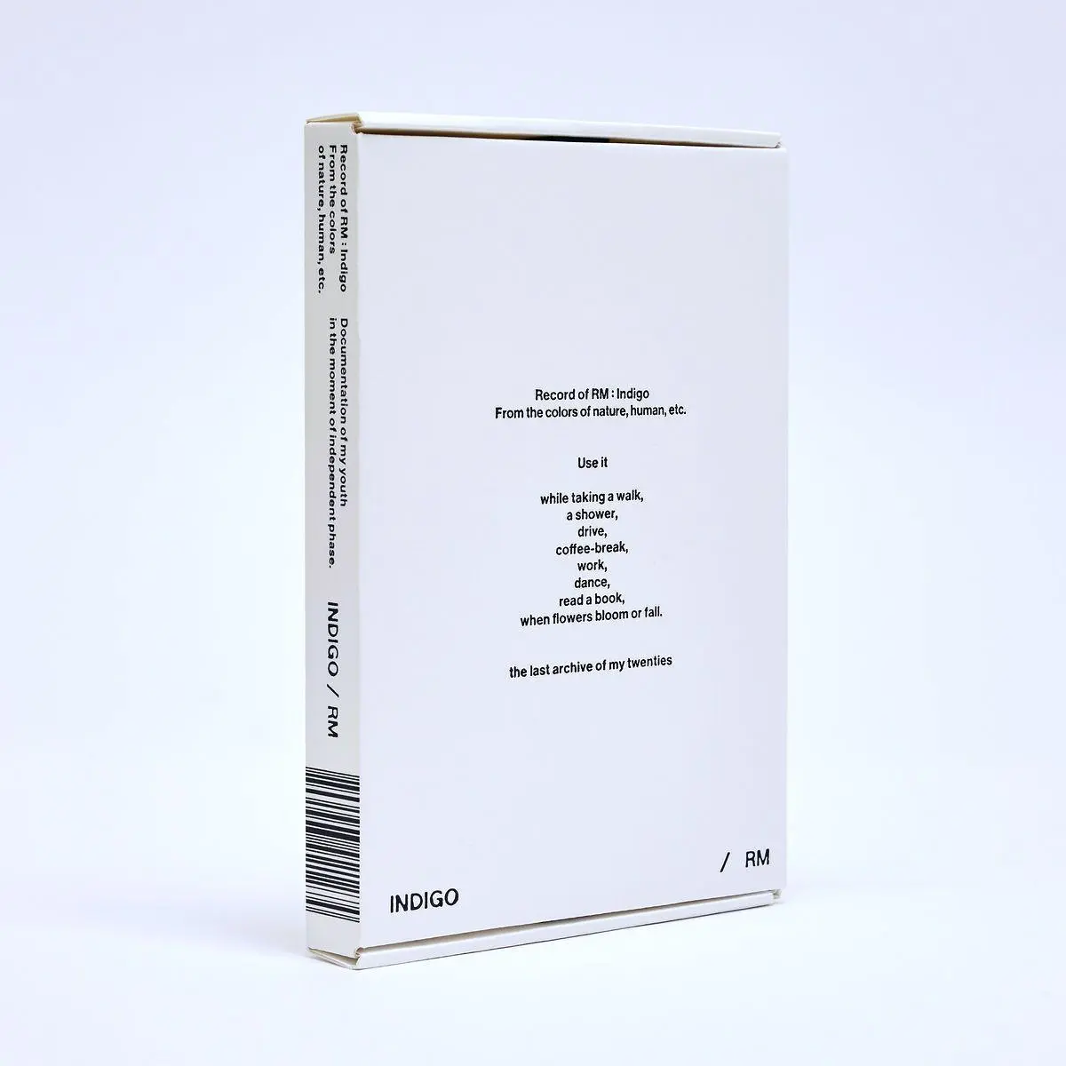 RM (Kim Nam-joon): Indigo (Book Edition)