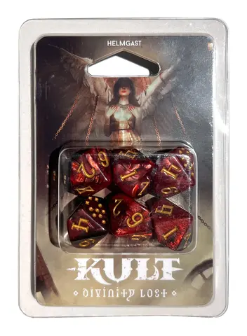 Cover: 5060523345311 | KULT: Divinity Lost - Dice Set (Inferno Edition) | englisch