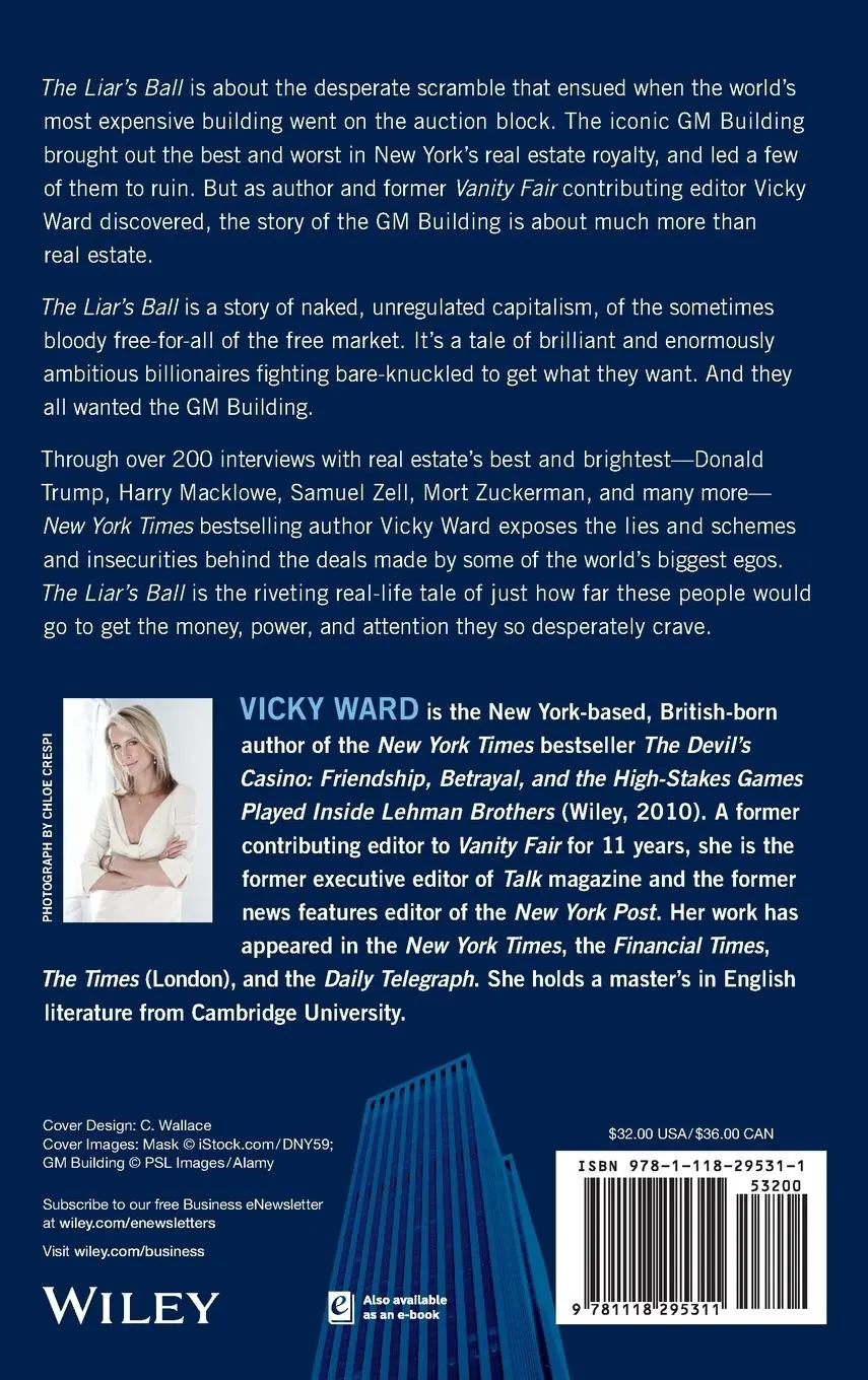 Rückseite: 9781118295311 | The Liar's Ball | Vicky Ward | Buch | 272 S. | Englisch | 2014 | Wiley