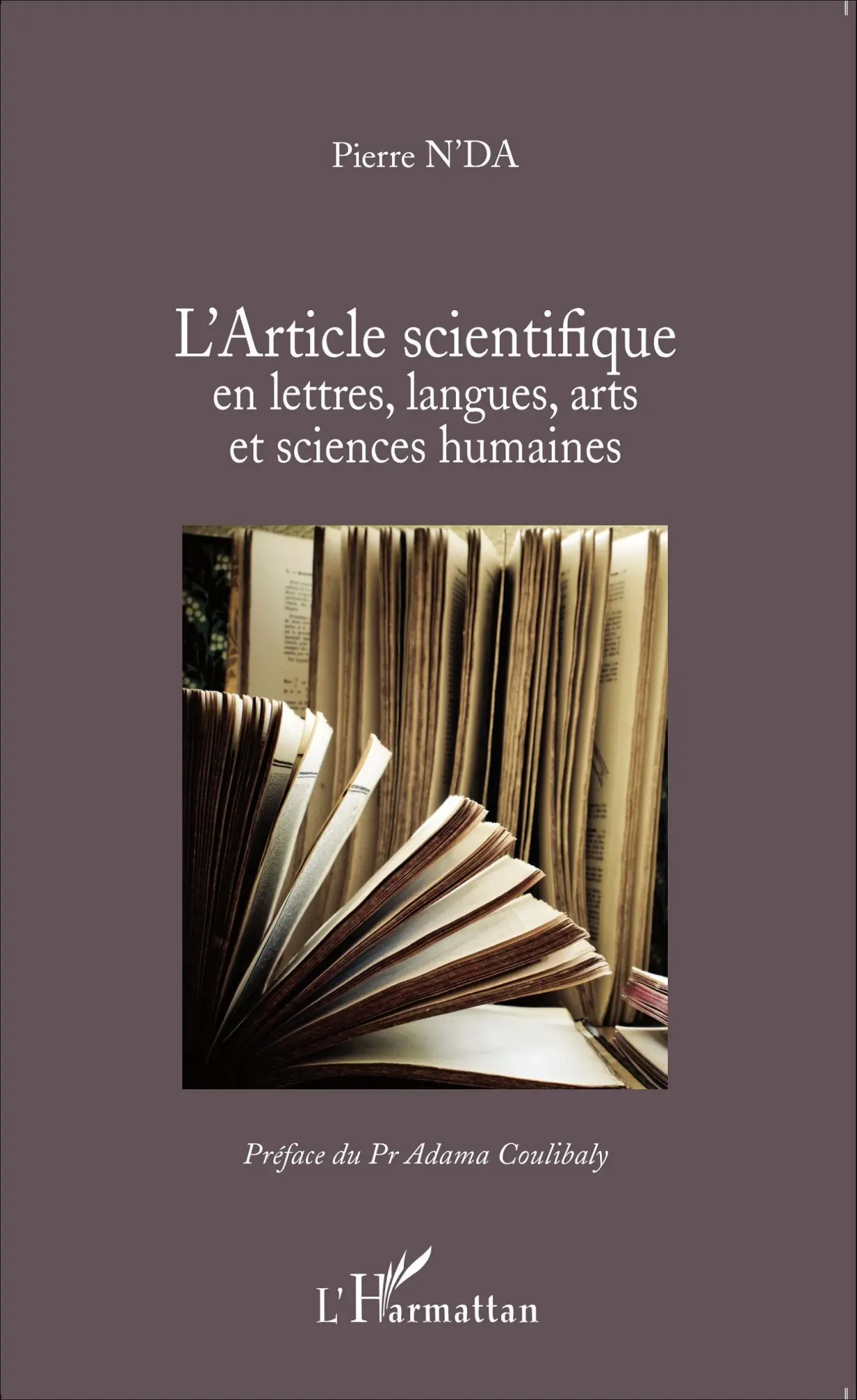Cover: 9782343065311 | L'article scientifique en lettres, langues, arts et sciences humaines
