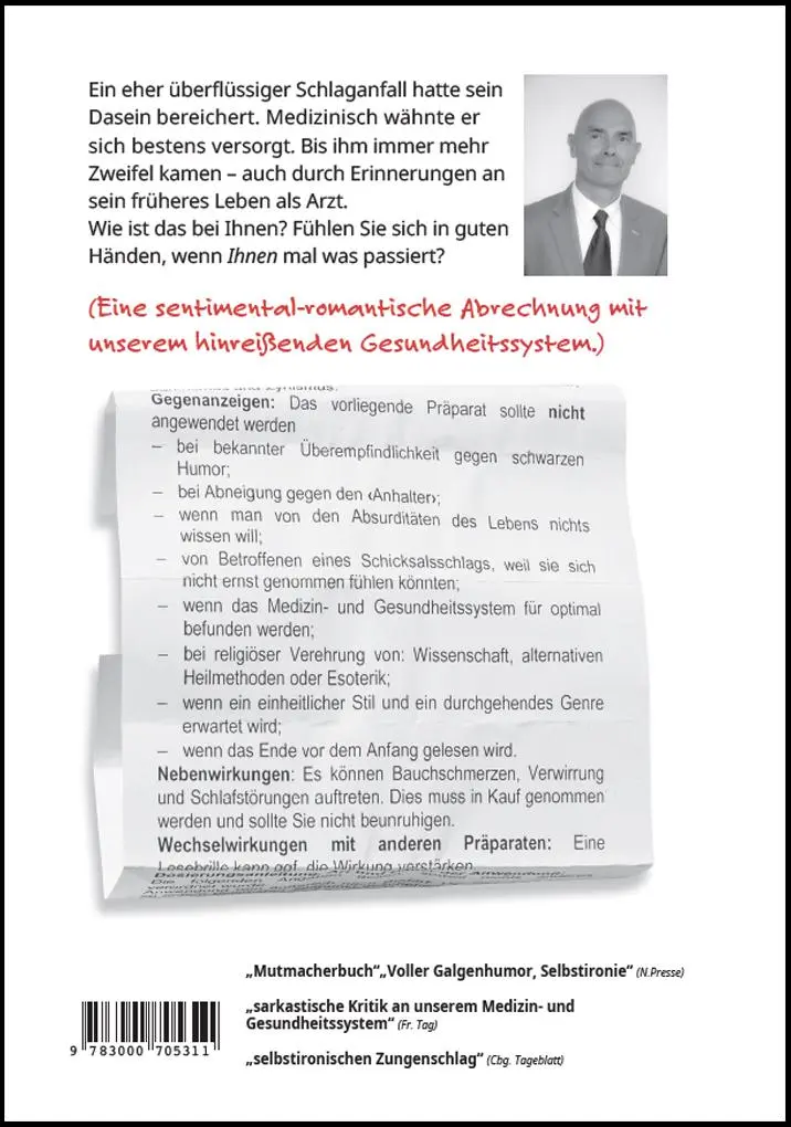 Rückseite: 9783000705311 | Kleinhirn an Großhirn: Ich habe fertig! | Johannes Ralph | Buch | 2025
