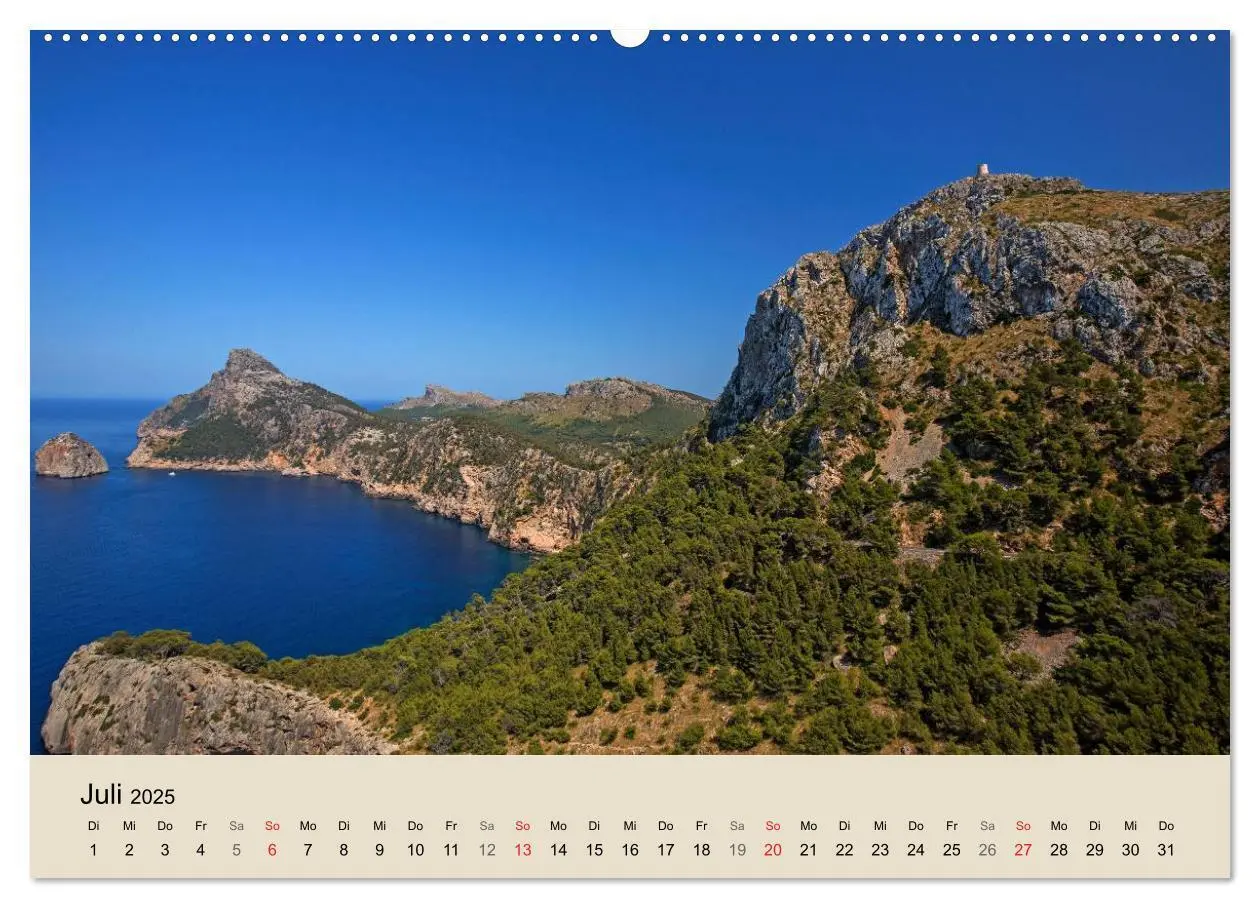 Bild: 9783435585311 | Mallorca - Traumhafte Balearen Insel (Wandkalender 2025 DIN A2...