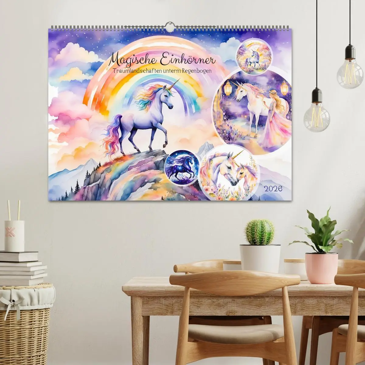 Bild: 9783457295311 | Magische Einhörner - Traumlandschaften unterm Regenbogen...
