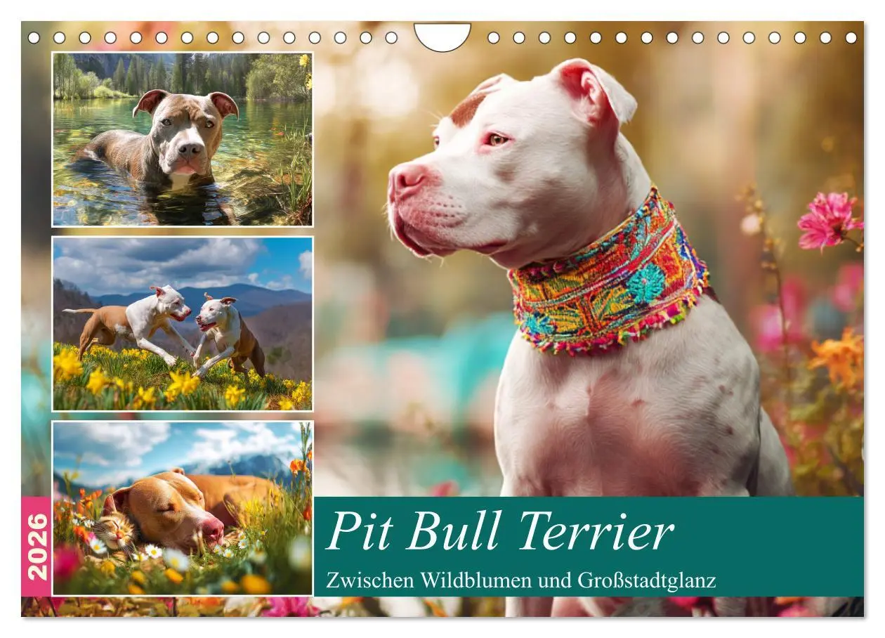 Cover: 9783457675311 | Pit Bull Terrier. Zwischen Wildblumen und Großstadtglanz...