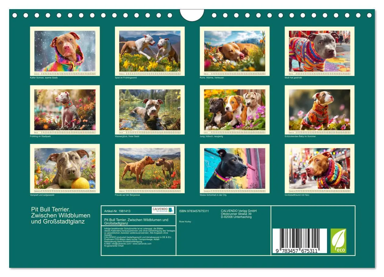 Bild: 9783457675311 | Pit Bull Terrier. Zwischen Wildblumen und Großstadtglanz...