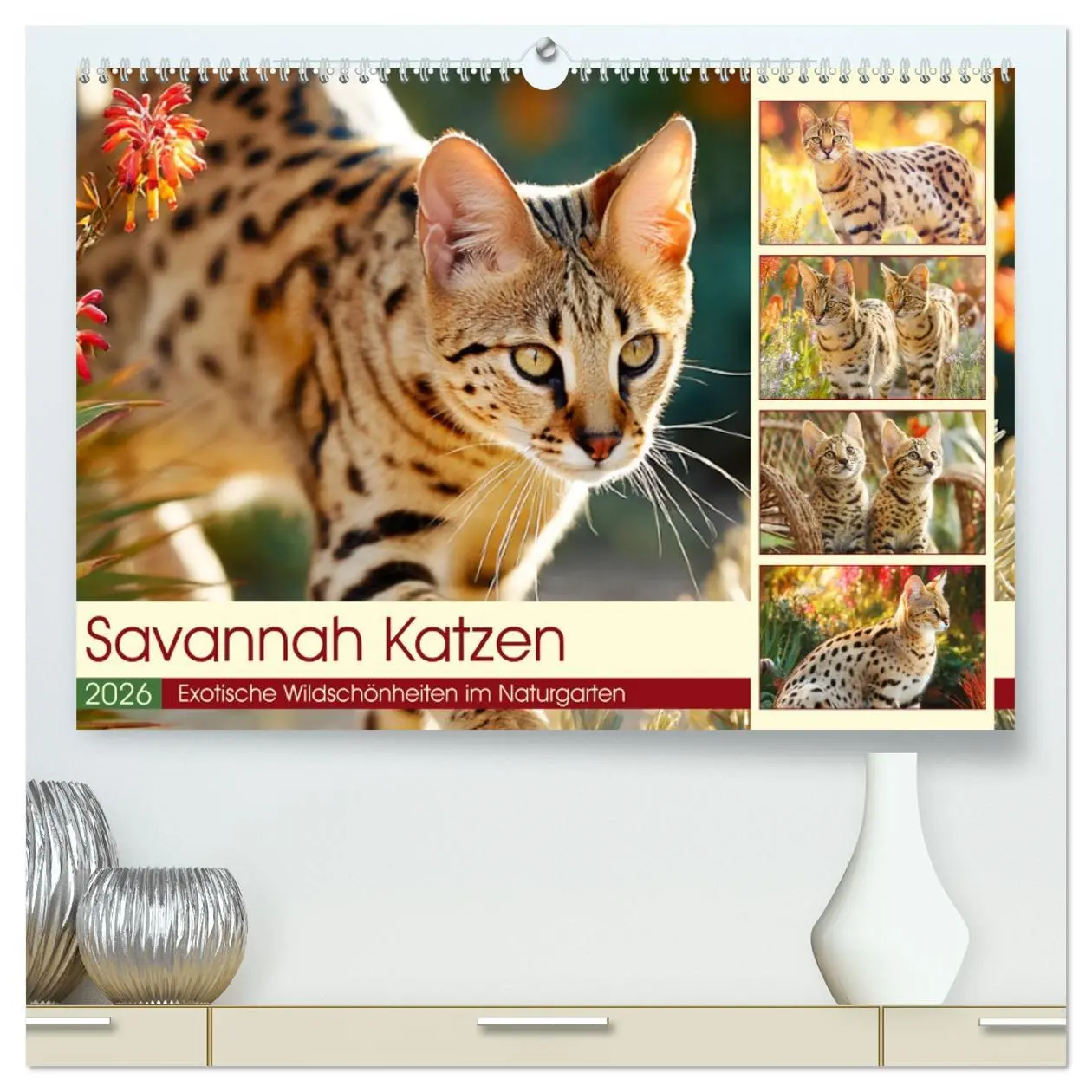 Cover: 9783516215311 | Savannah Katzen. Exotische Wildschönheiten im Naturgarten...