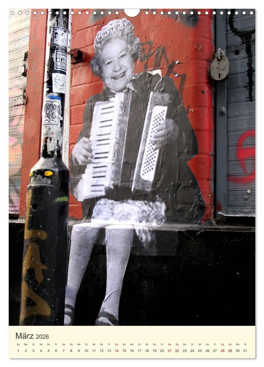 Bild: 9783516385311 | Famous Women in StreetArt (Wandkalender 2026 DIN A3 hoch), CALVENDO...