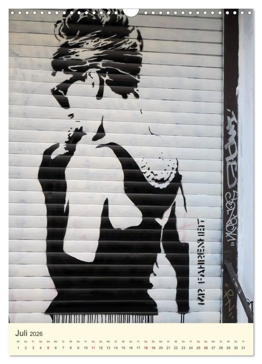 Bild: 9783516385311 | Famous Women in StreetArt (Wandkalender 2026 DIN A3 hoch), CALVENDO...