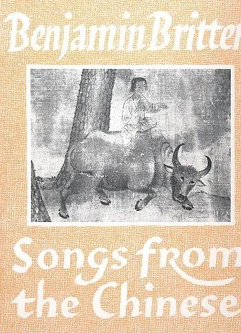 Cover: 9790060015311 | Songs From The Chinese Op. 58 | Benjamin Britten | Buch