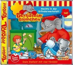 Cover: 4001504255411 | Folge 141:Nachts in der Erfinderwerkstatt | Benjamin Blümchen | CD