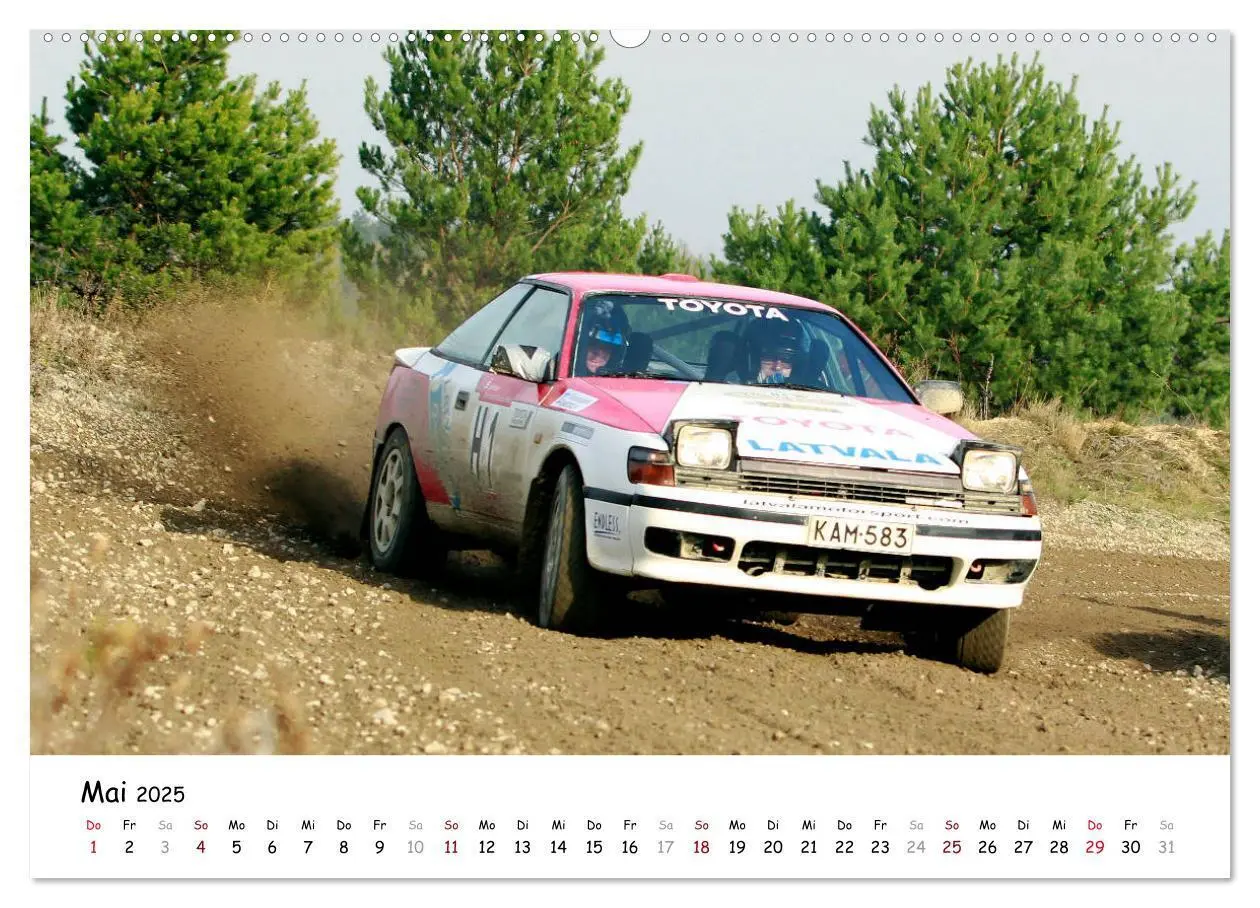 Bild: 9783435335411 | Lausitzrallye Histo EM (hochwertiger Premium Wandkalender 2025 DIN...