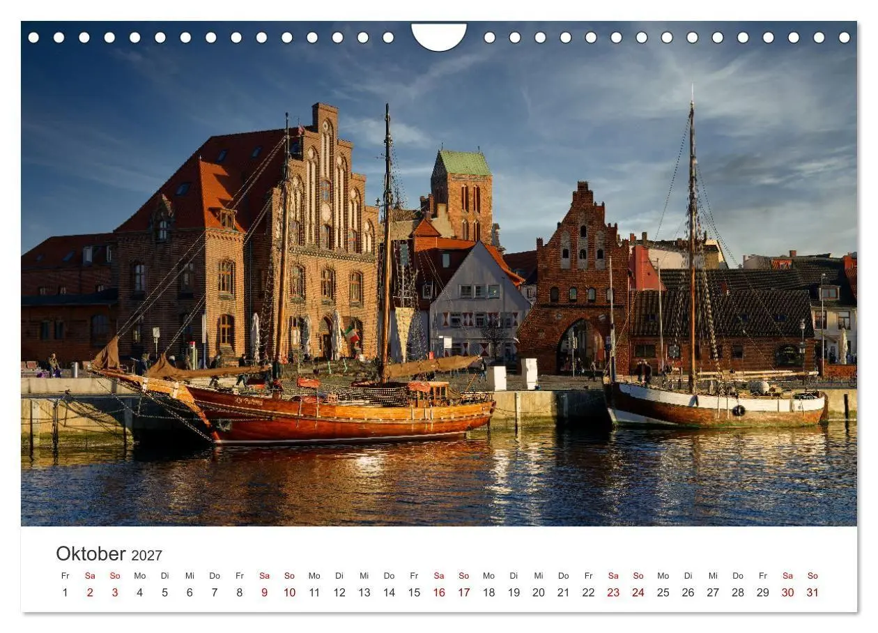 Bild: 9783569395411 | Unser schönes Wismar (Wandkalender 2027 DIN A4 quer), CALVENDO...