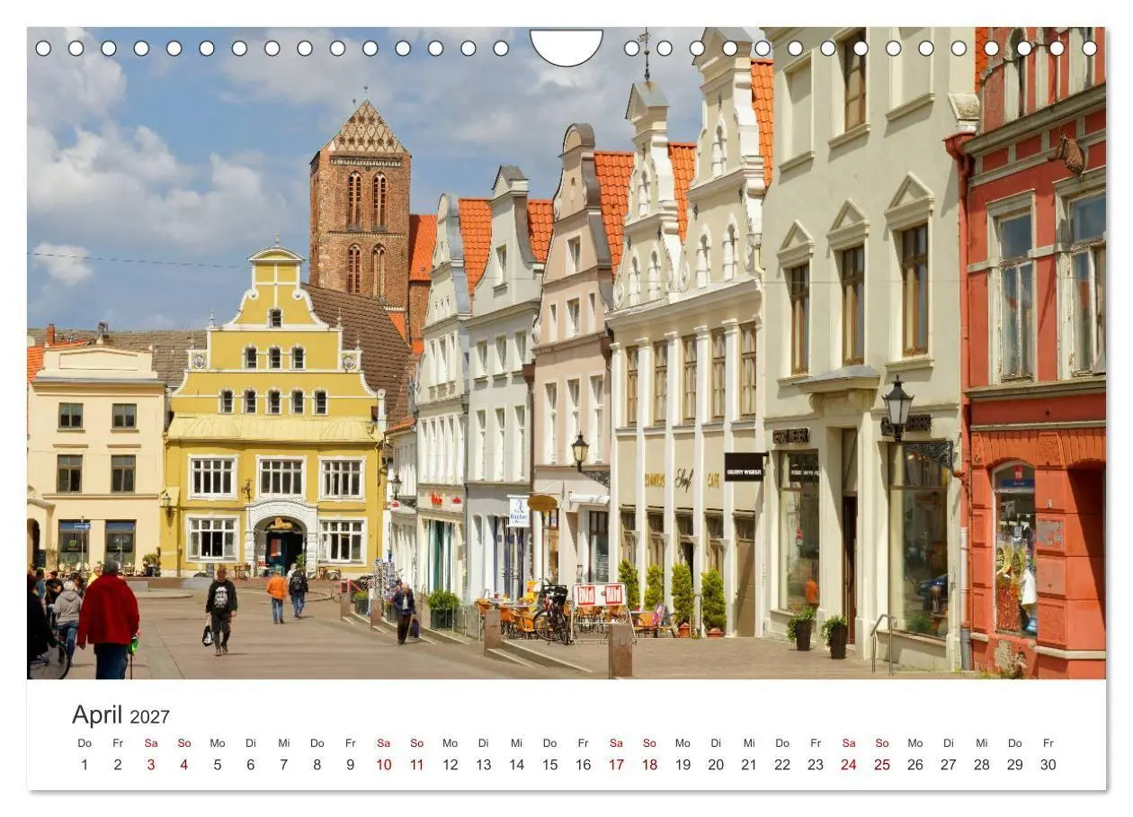 Bild: 9783569395411 | Unser schönes Wismar (Wandkalender 2027 DIN A4 quer), CALVENDO...