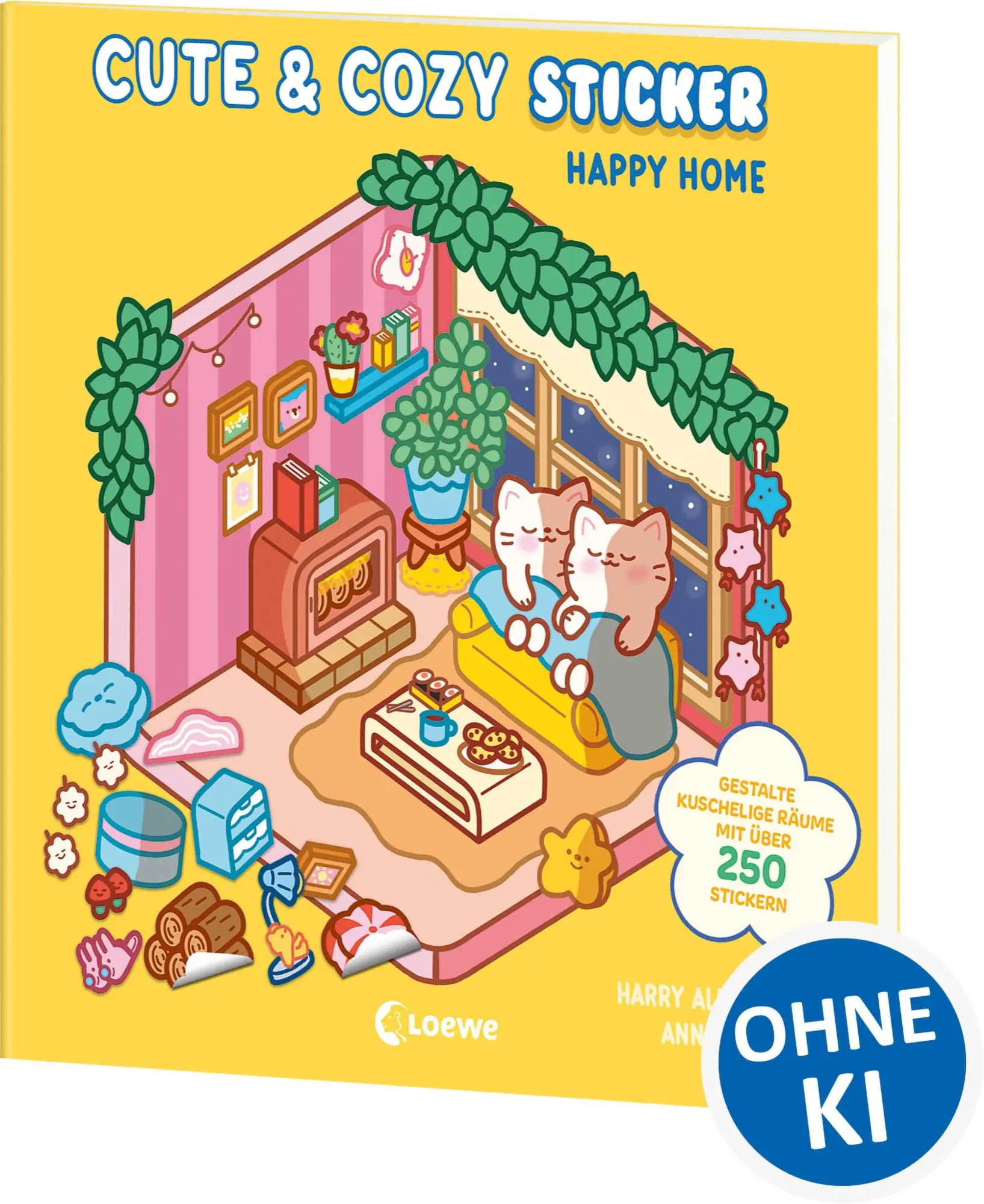 Cover: 9783743225411 | Cute &amp; Cozy Sticker - Happy Home | Svenja Pidde | Taschenbuch | 34 S.