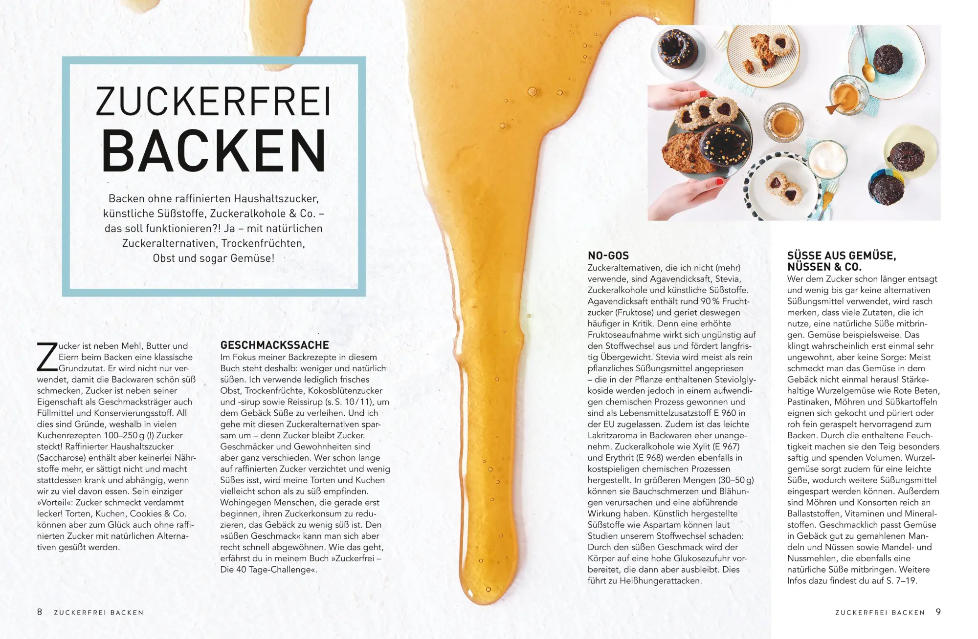Bild: 9783833865411 | Zuckerfrei backen | Gesunde Leckereien von süß bis herzhaft | Frey
