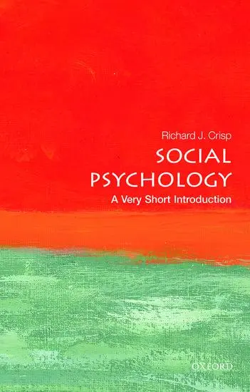 Cover: 9780198715511 | Social Psychology | A Very Short Introduction | Richard J Crisp | Buch
