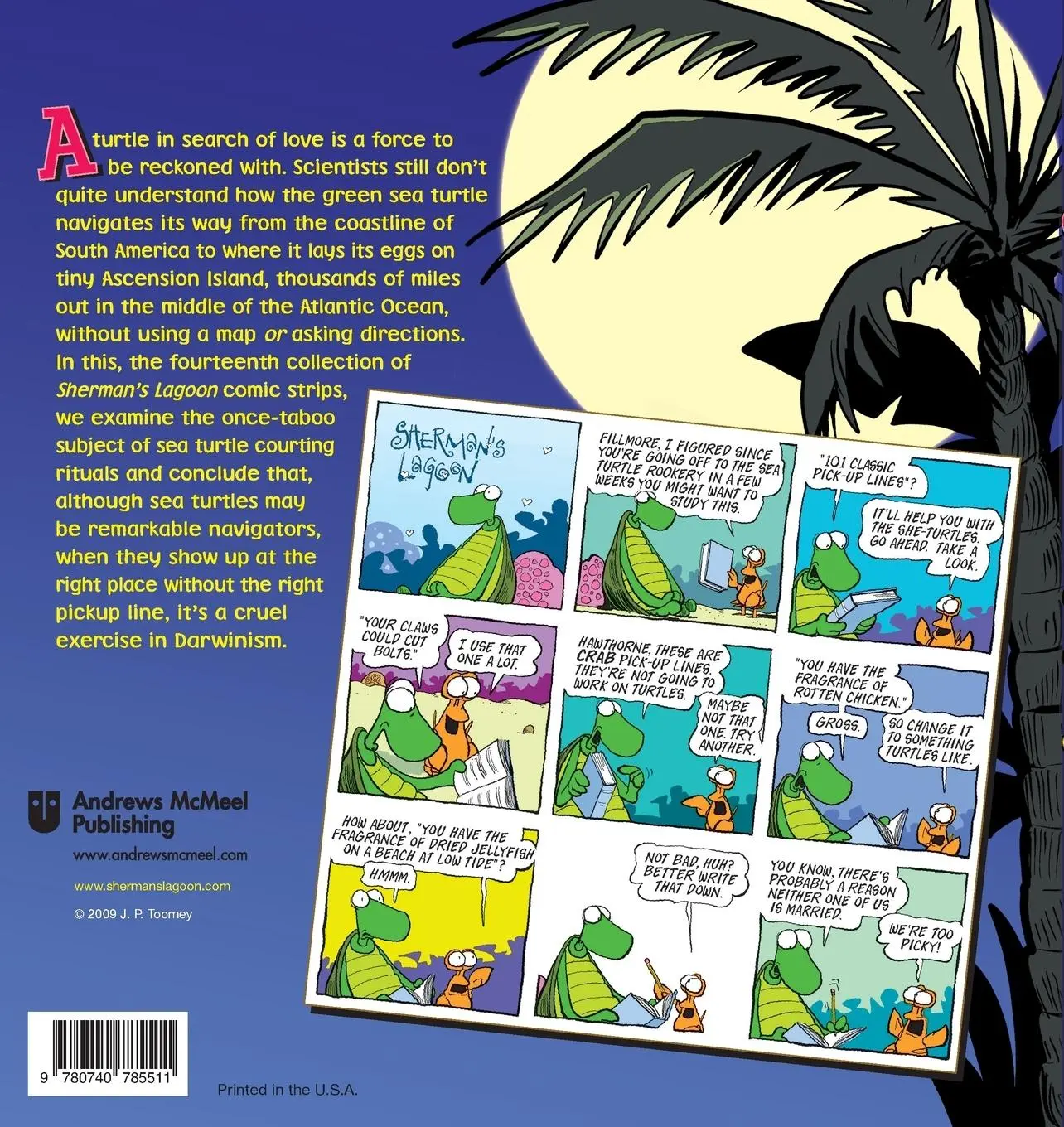 Rückseite: 9780740785511 | Confessions of a Swinging Single Sea Turtle | Jim Toomey | Taschenbuch