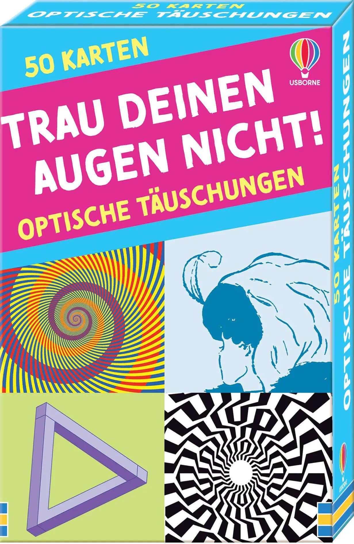 Cover: 9781035705511 | 50 Karten: Trau deinen Augen nicht! | Sam Taplin | Taschenbuch | 52 S.